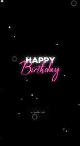 Happy Birthday VN Code Template