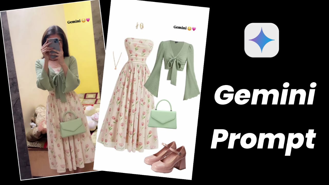 Outfit dress change Gemini Prompts